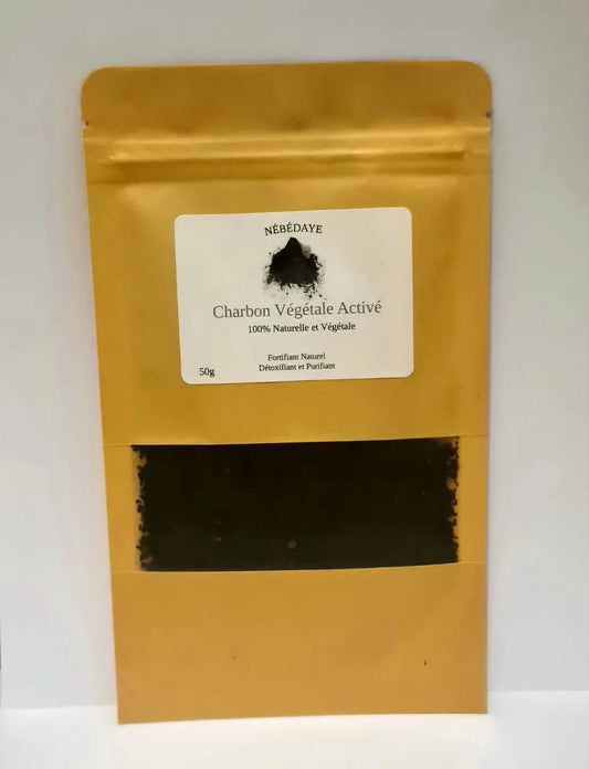 Poudre de Charbon Noir Activé Nébédaye_nature
